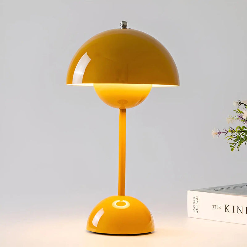 Luminária de mesa Escandinava Dome - Iluminação de Escritório de Estilo Mid-Century