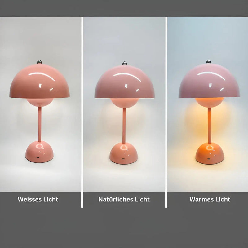 Luminária de mesa Escandinava Dome - Iluminação de Escritório de Estilo Mid-Century