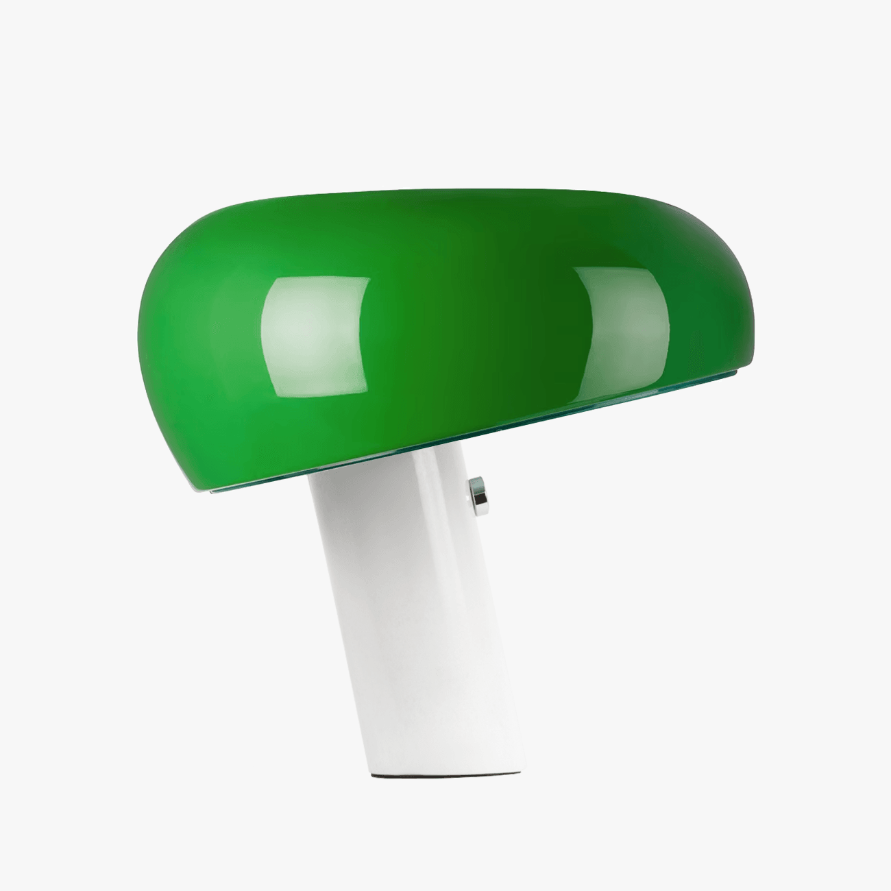Luminária de mesa Espiral Moderna LED - Abajur Escultural Dimerizável Verde Esmeralda