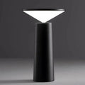 Luminária de mesa Flexível – Abajur LED Ajustável com Carregamento via USB-C Preto