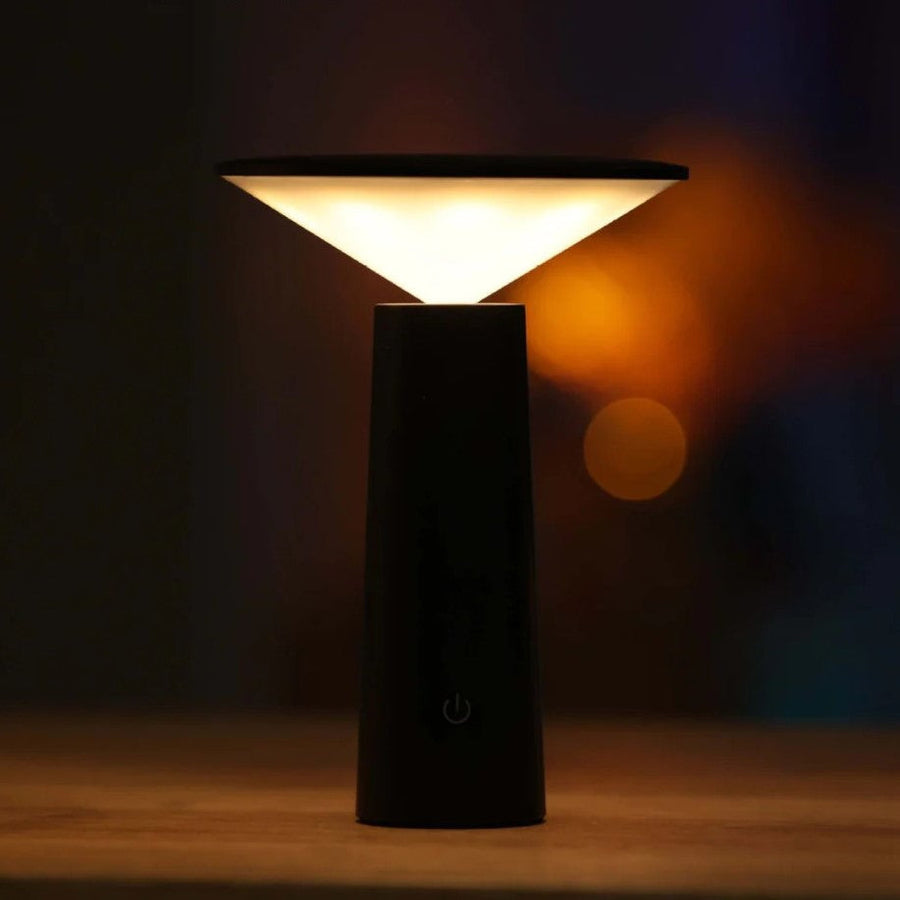 Luminária de mesa Flexível – Abajur LED Ajustável com Carregamento via USB-C