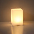 Luminária de mesa Geométrica Moderna com Controle Remoto – Abajur Decorativo Criativo em LED Coluna quadrada