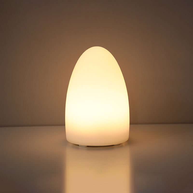 Luminária de mesa Geométrica Moderna com Controle Remoto – Abajur Decorativo Criativo em LED Ovo
