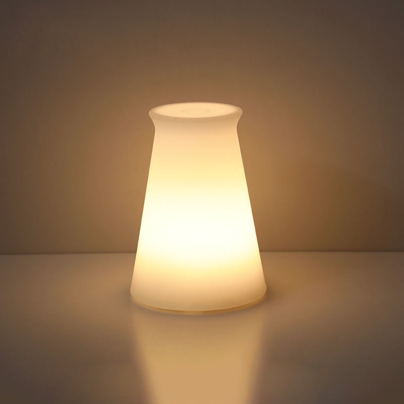 Luminária de mesa Geométrica Moderna com Controle Remoto – Abajur Decorativo Criativo em LED Vaso afinado