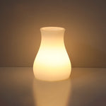 Luminária de mesa Geométrica Moderna com Controle Remoto – Abajur Decorativo Criativo em LED Vaso