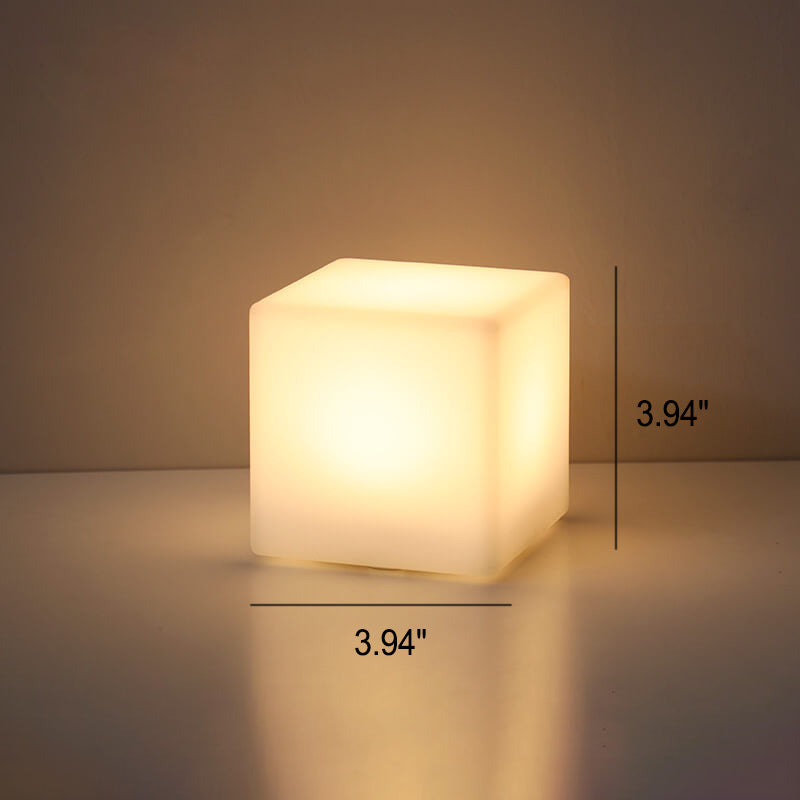 Luminária de mesa Geométrica Moderna com Controle Remoto – Abajur Decorativo Criativo em LED