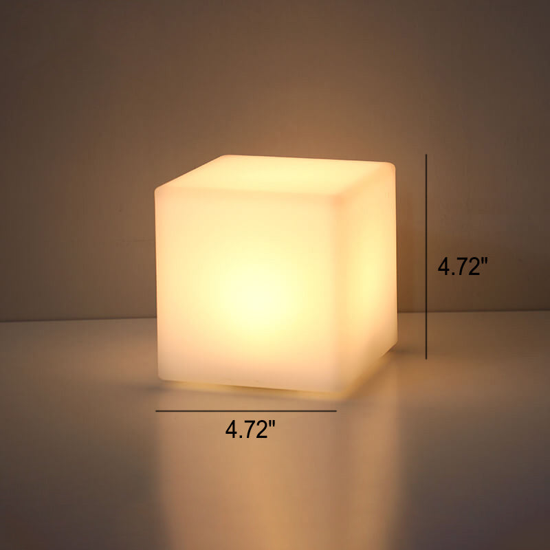 Luminária de mesa Geométrica Moderna com Controle Remoto – Abajur Decorativo Criativo em LED