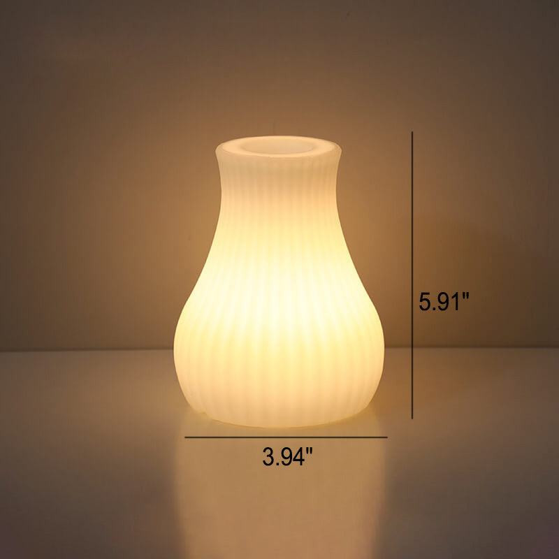 Luminária de mesa Geométrica Moderna com Controle Remoto – Abajur Decorativo Criativo em LED