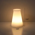 Luminária de mesa Geométrica Moderna com Controle Remoto – Abajur Decorativo Criativo em LED