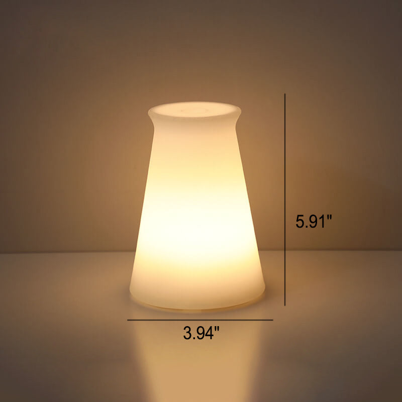 Luminária de mesa Geométrica Moderna com Controle Remoto – Abajur Decorativo Criativo em LED