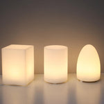Luminária de mesa Geométrica Moderna com Controle Remoto – Abajur Decorativo Criativo em LED