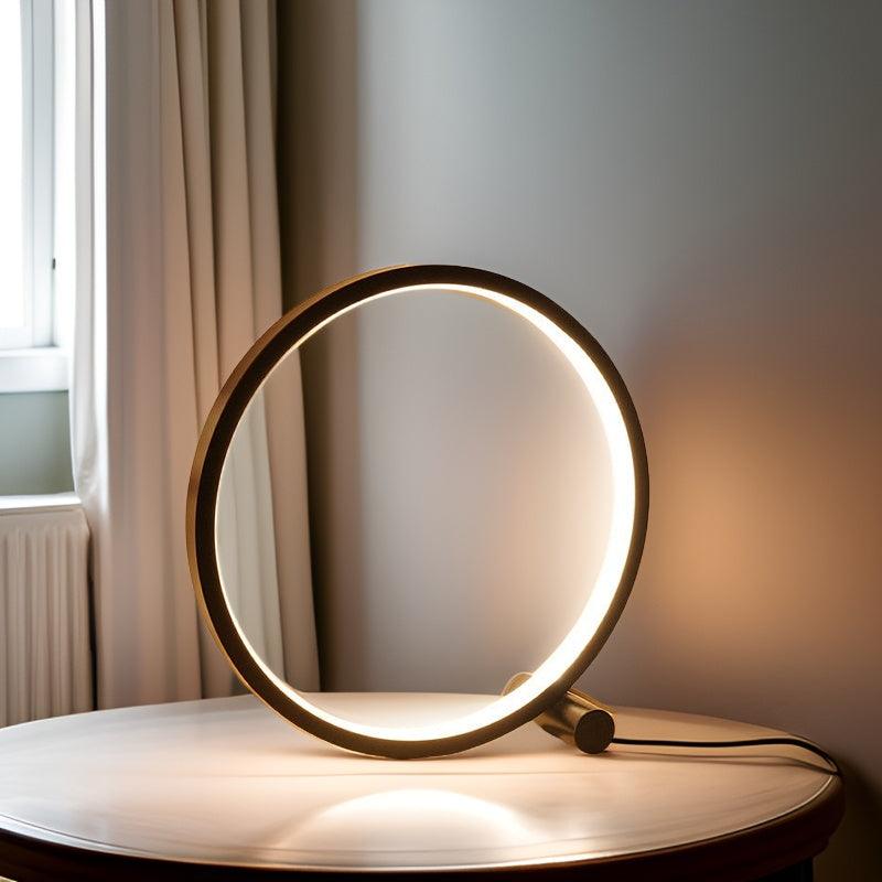 Luminária de mesa HaloLite com Controle Sensível ao Toque e Carregamento USB