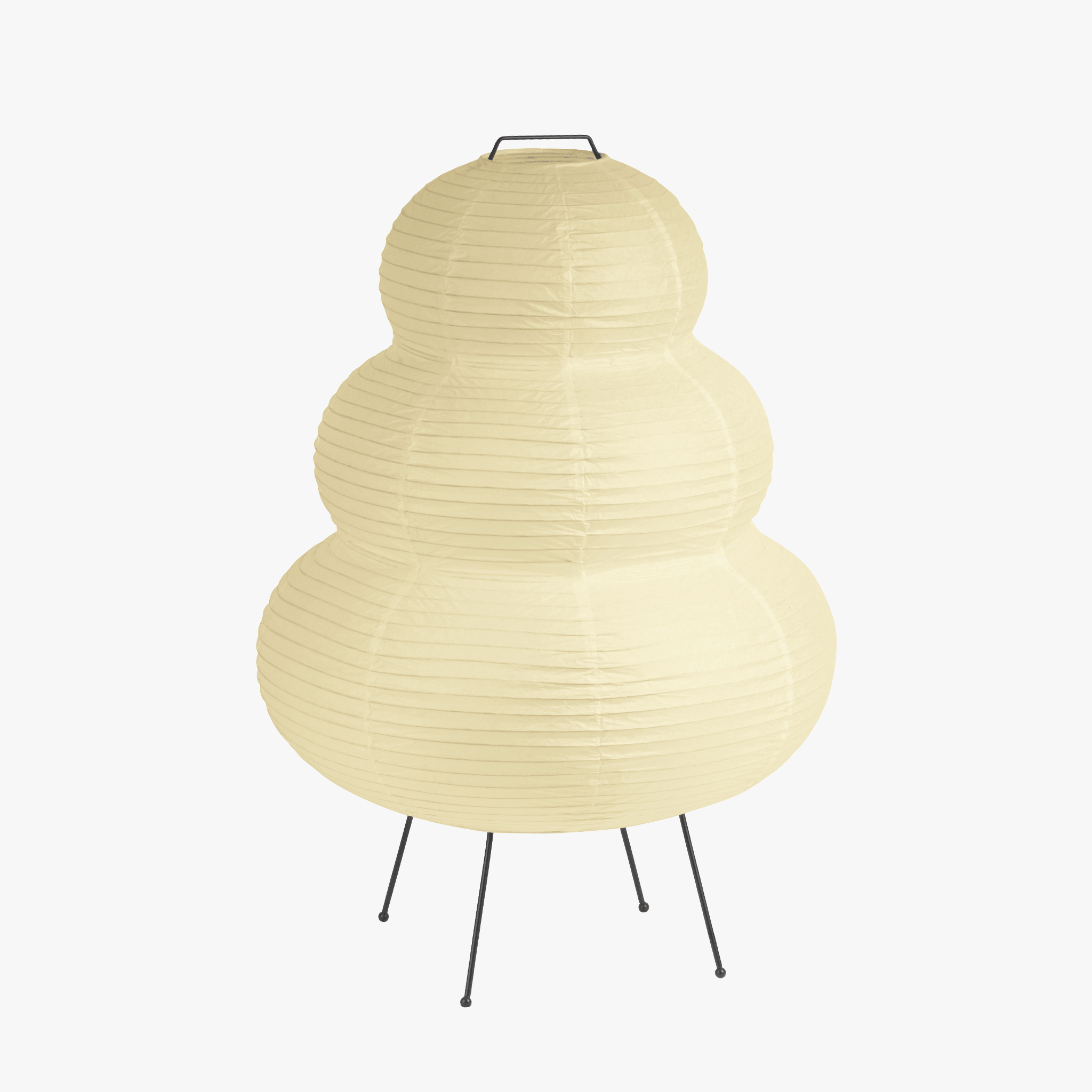 Luminária de mesa Keichi em Papel Washi Natural