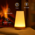 Luminária de mesa LED Bombees: Abajur com Mudança de Cor RGB