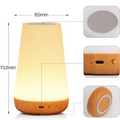 Luminária de mesa LED Bombees: Abajur com Mudança de Cor RGB