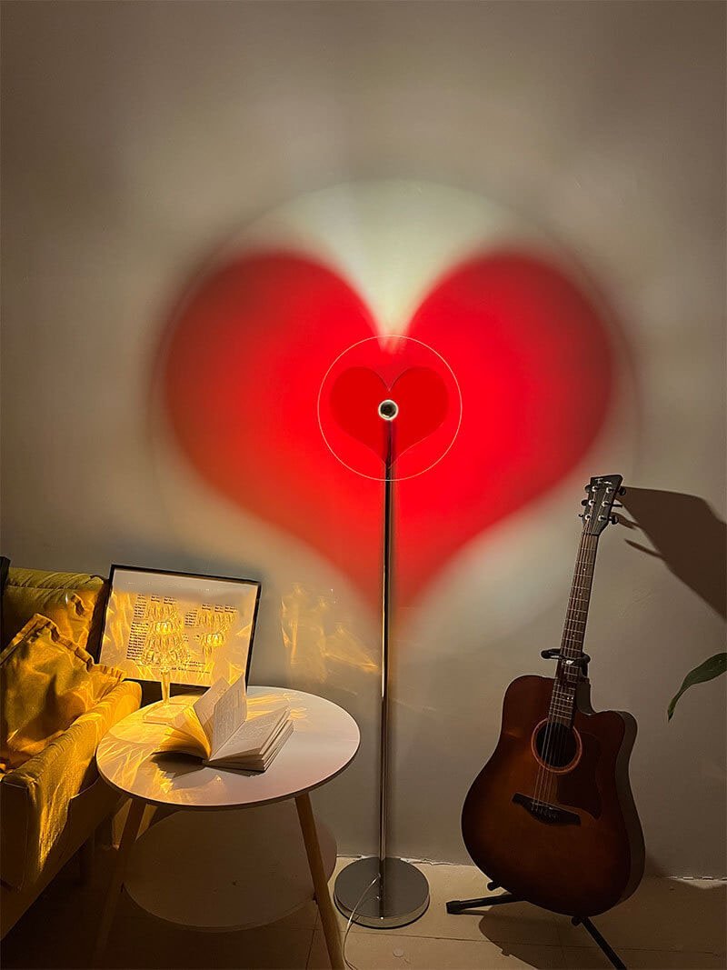 Luminária de mesa LED Coração Criativa com 1 Luz Vibes