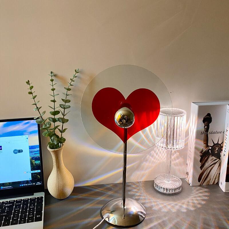 Luminária de mesa LED Coração Criativa com 1 Luz Vibes