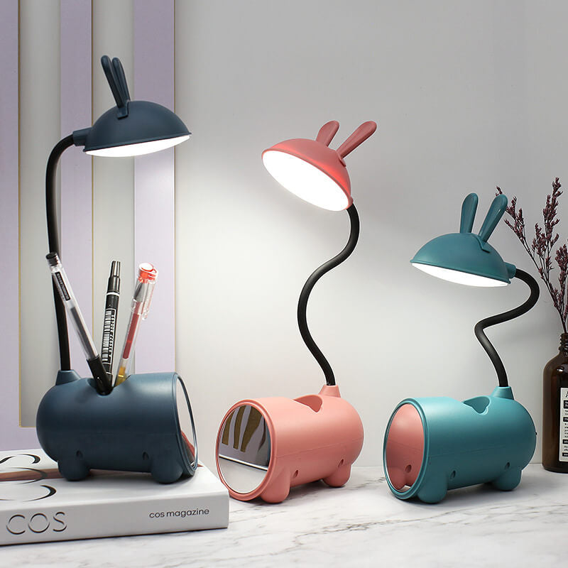 Luminária de mesa LED Táctil Coelho Estilizado