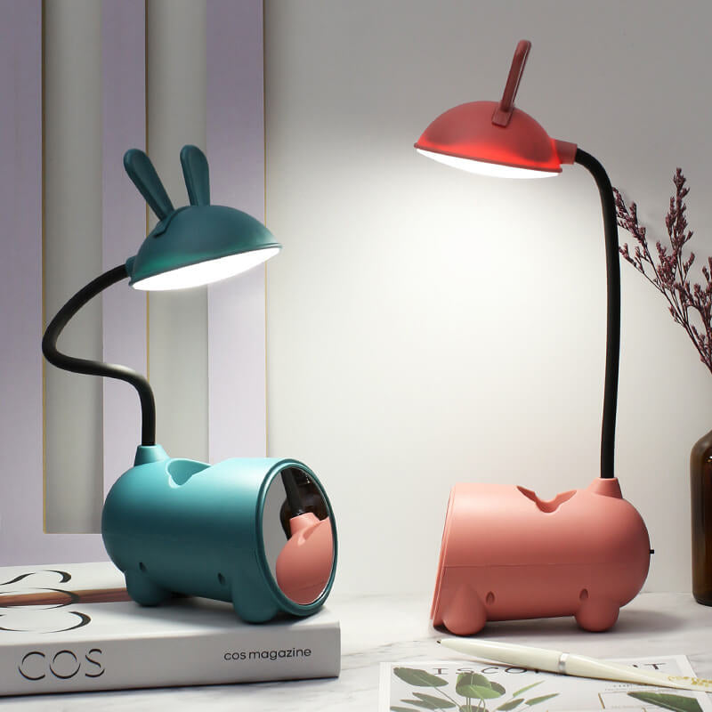 Luminária de mesa LED Táctil Coelho Estilizado