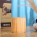 Luminária de mesa LED Touch em Madeira | Abajur Moderno para Decoração