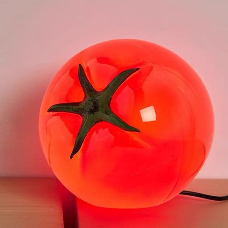 Luminária de mesa LED USB em resina com design Art Déco moderno para sala de estar.