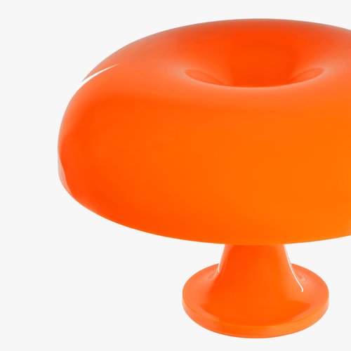 Luminária de mesa Moderna de Meados do Século - Abajur Minimalista em Forma de Cogumelo para Cabeceira ou Escrivaninha