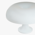 Luminária de mesa Moderna de Meados do Século - Abajur Minimalista em Forma de Cogumelo para Cabeceira ou Escrivaninha