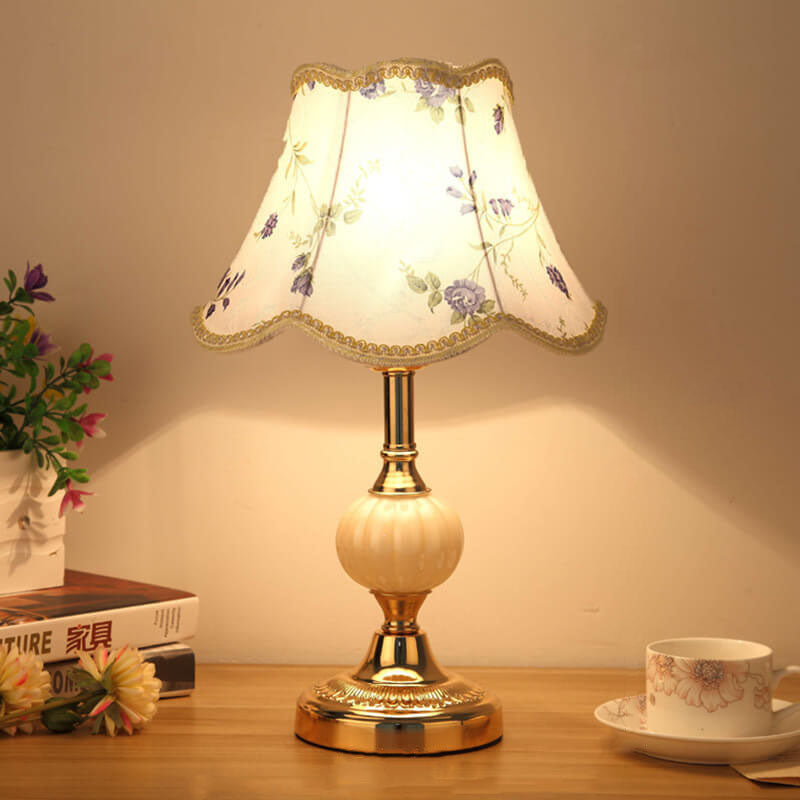 Luminária de mesa Nórdica Vintage | Abajur Sofisticado para Cabeceira 6