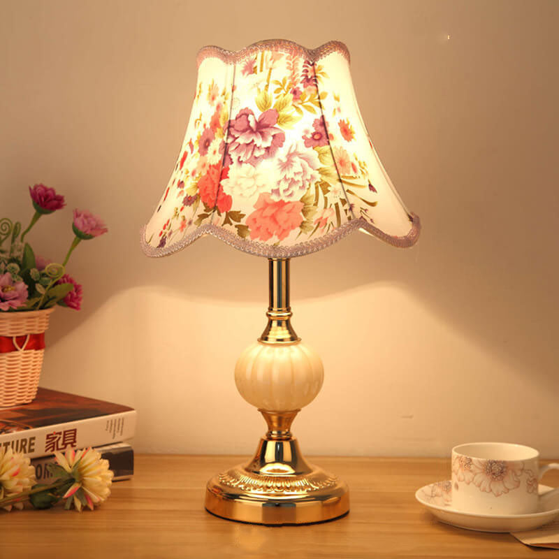 Luminária de mesa Nórdica Vintage | Abajur Sofisticado para Cabeceira 8