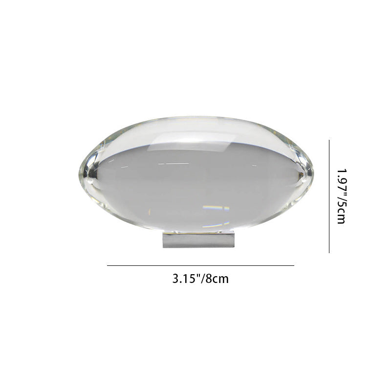 Luminária de mesa Olho de Anjo com Efeito de Cristal