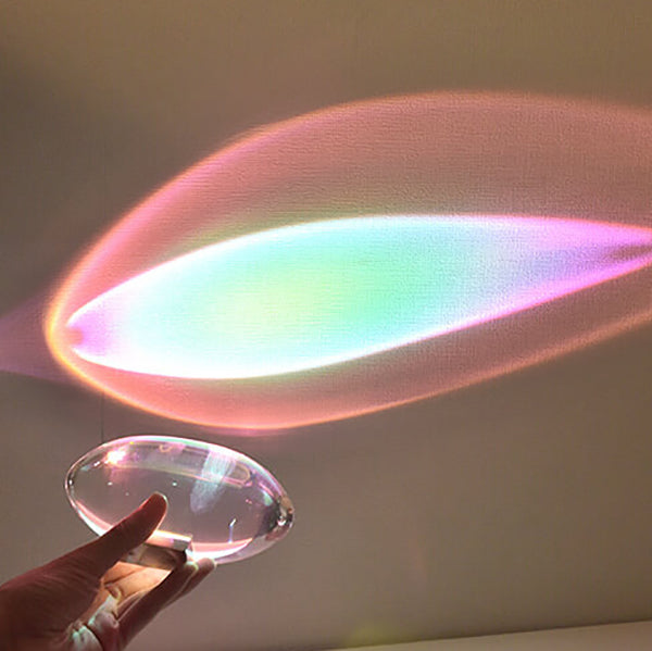 Luminária de mesa Olho de Anjo com Efeito de Cristal