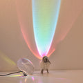 Luminária de mesa Olho de Anjo com Efeito de Cristal