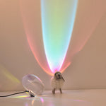Luminária de mesa Olho de Anjo com Efeito de Cristal