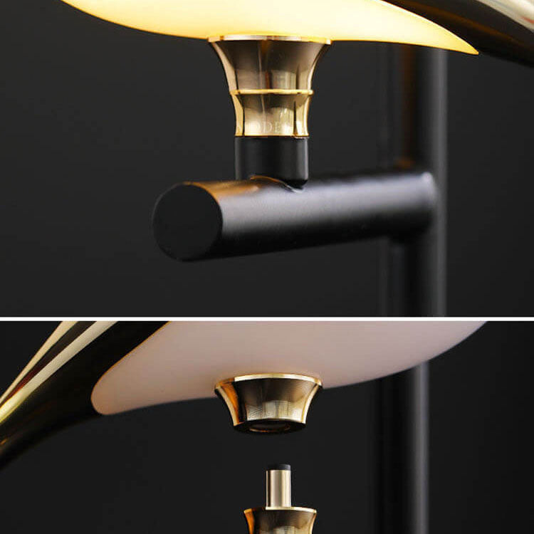 Luminária de mesa Pássaro Magpie LED Estilo Moderno – Iluminação Minimalista para Escritório Nórdico