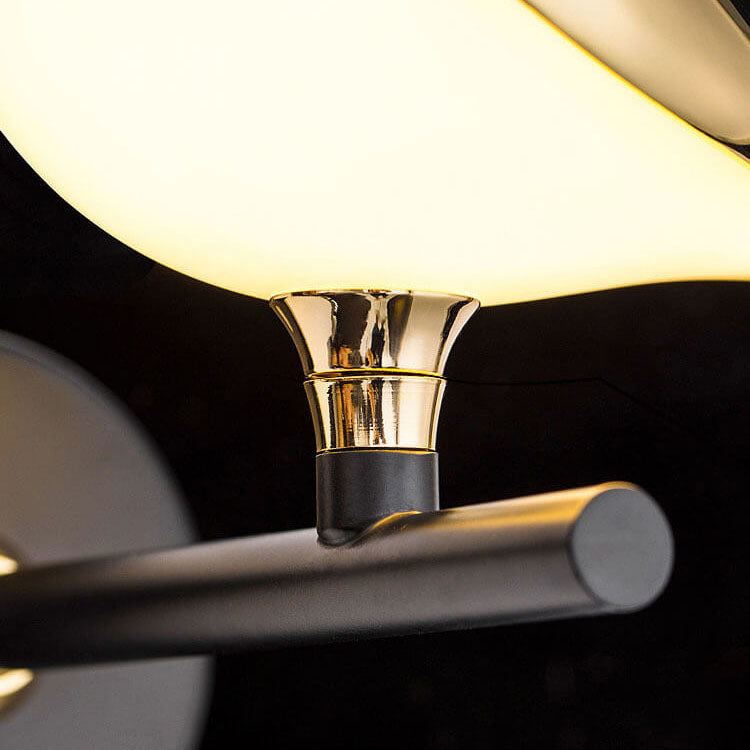 Luminária de mesa Pássaro Magpie LED Estilo Moderno – Iluminação Minimalista para Escritório Nórdico