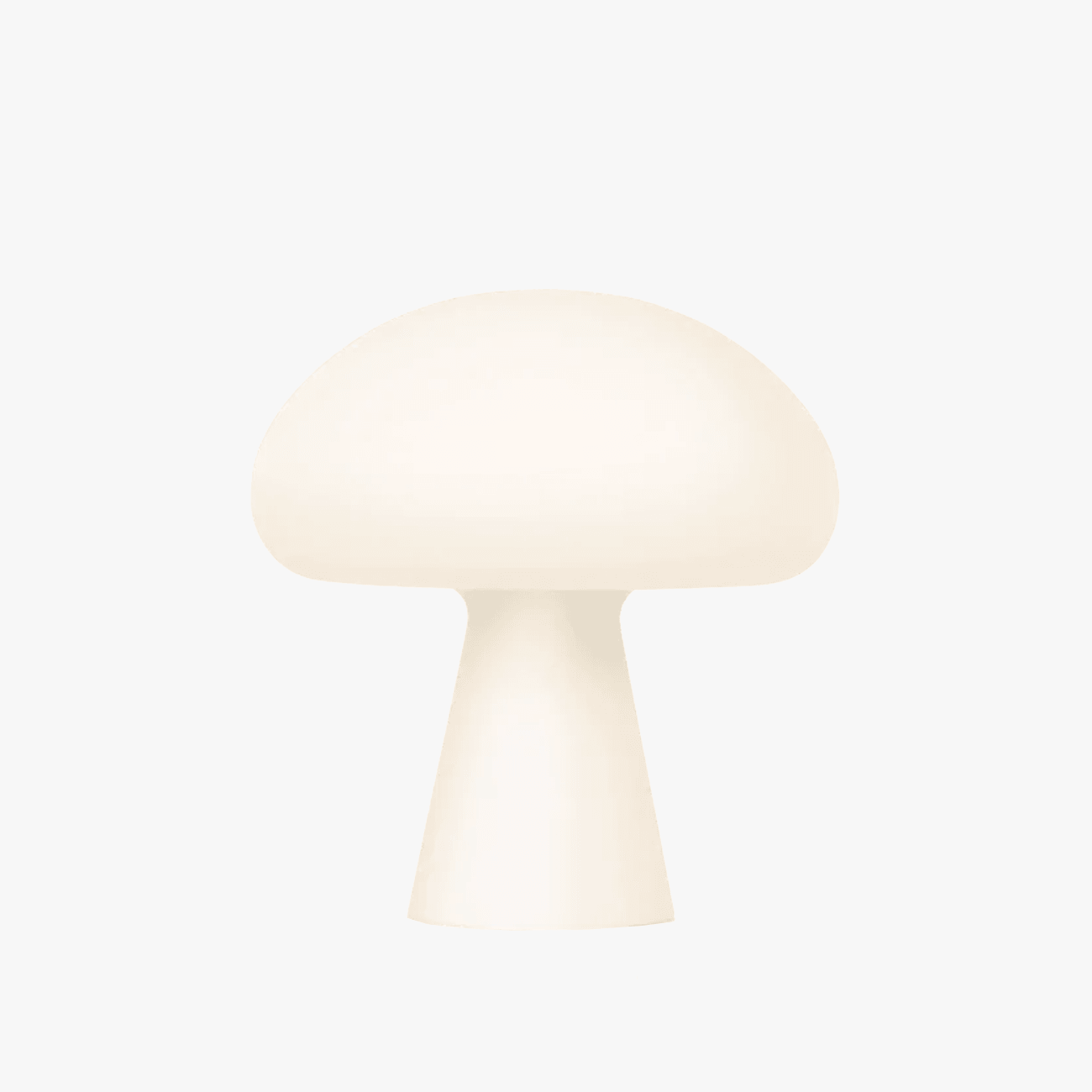Luminária de mesa Portátil Funghi Branco Fosco
