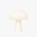 Luminária de mesa Portátil Funghi Branco Fosco