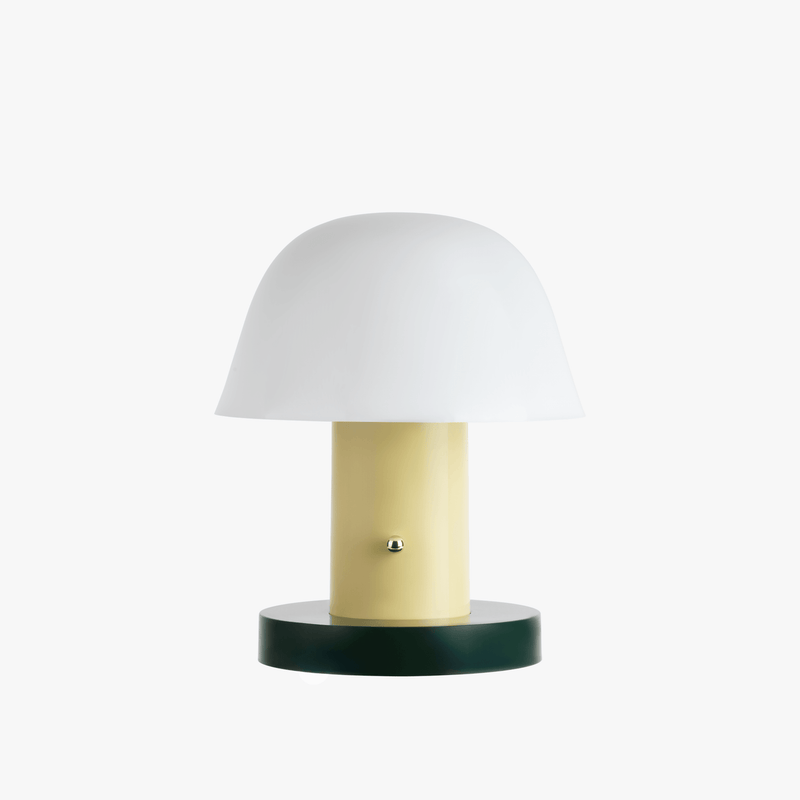 Luminária de mesa Portátil Lecce Bege Nude