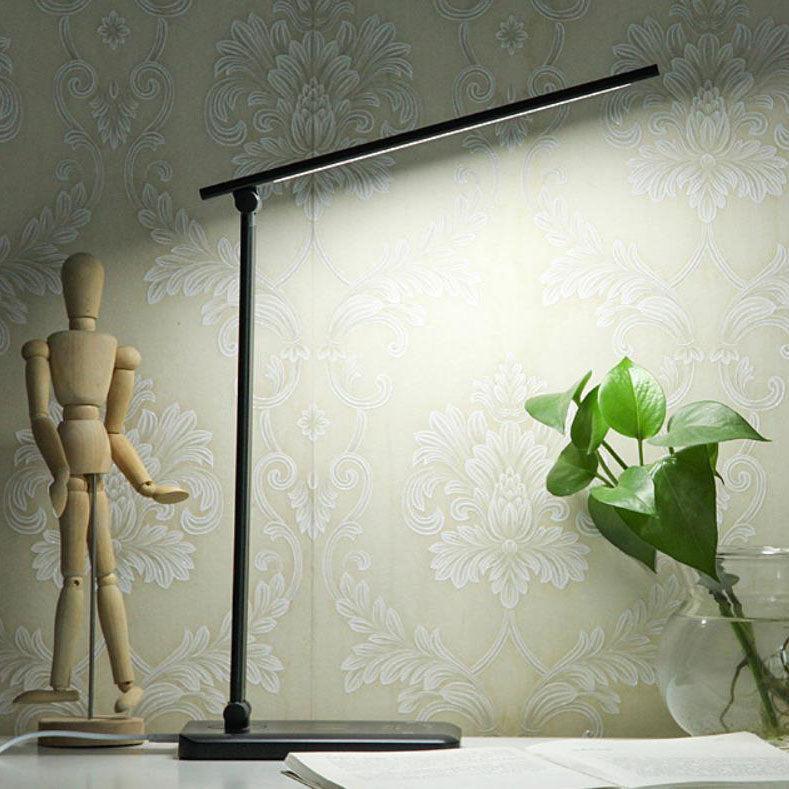Luminária de mesa USB Dobrável Inteligente com Design Minimalista Preto