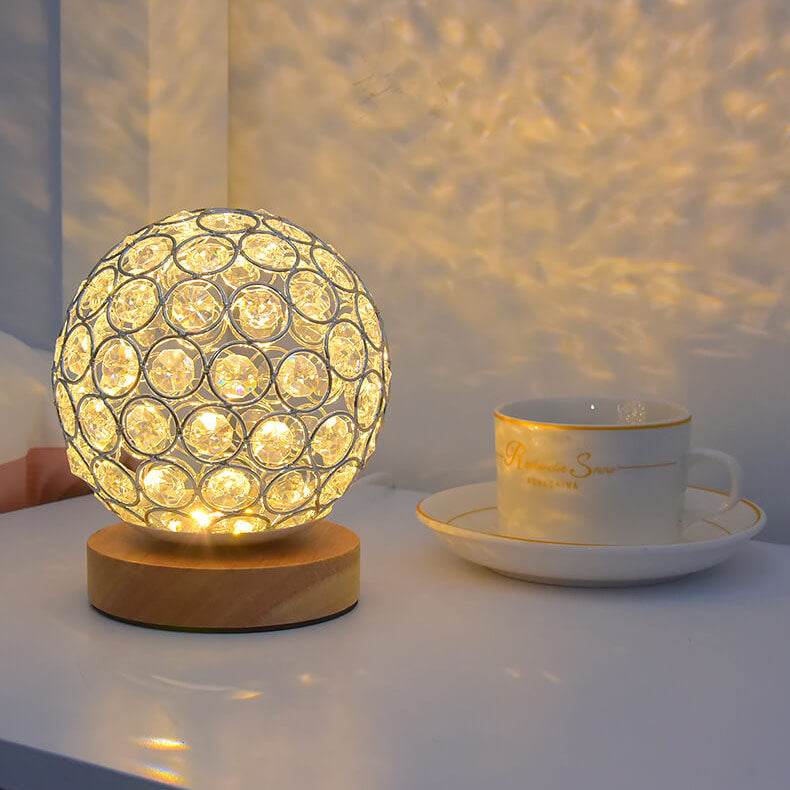 Luminária de mesa USB Minimalista e Moderna com Luz Noturna LED Recarregável A