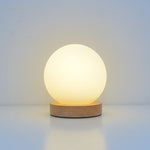 Luminária de mesa USB Minimalista e Moderna com Luz Noturna LED Recarregável