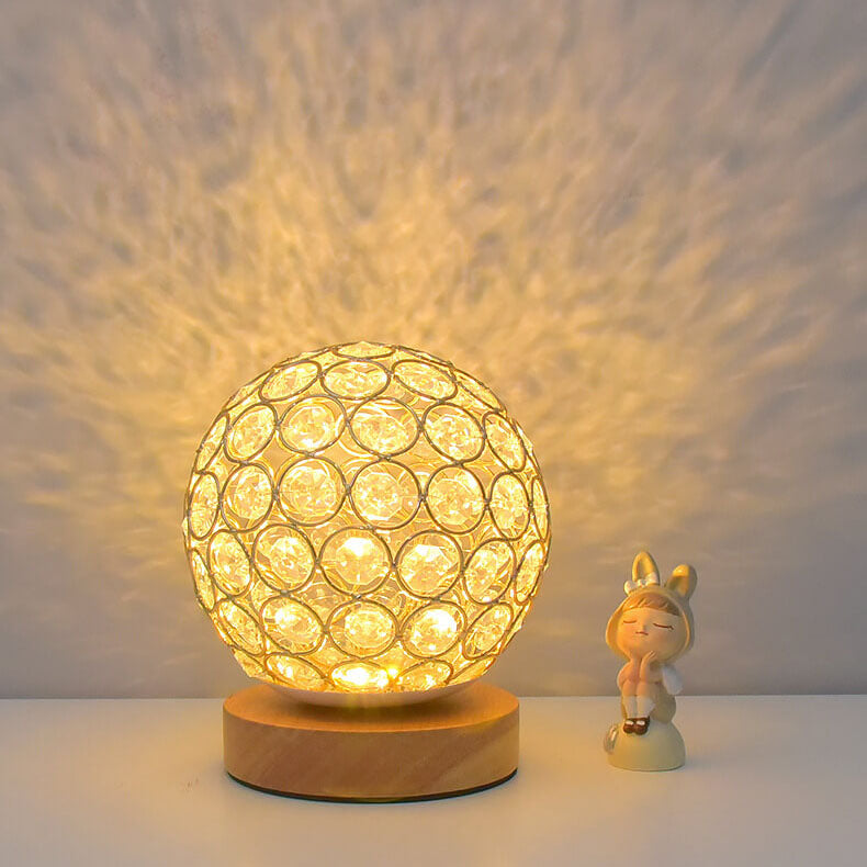 Luminária de mesa USB Minimalista e Moderna com Luz Noturna LED Recarregável