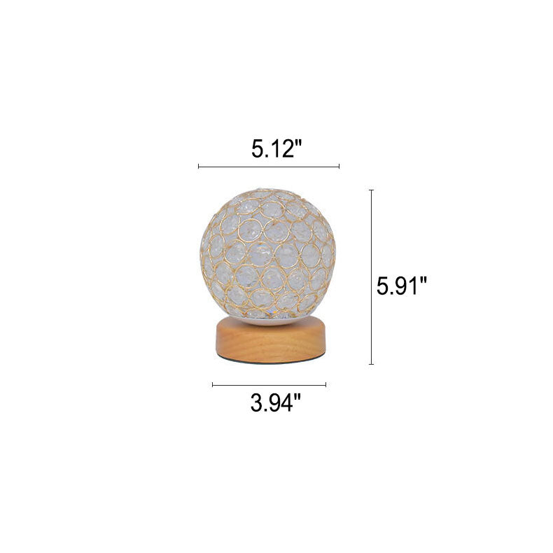 Luminária de mesa USB Minimalista e Moderna com Luz Noturna LED Recarregável