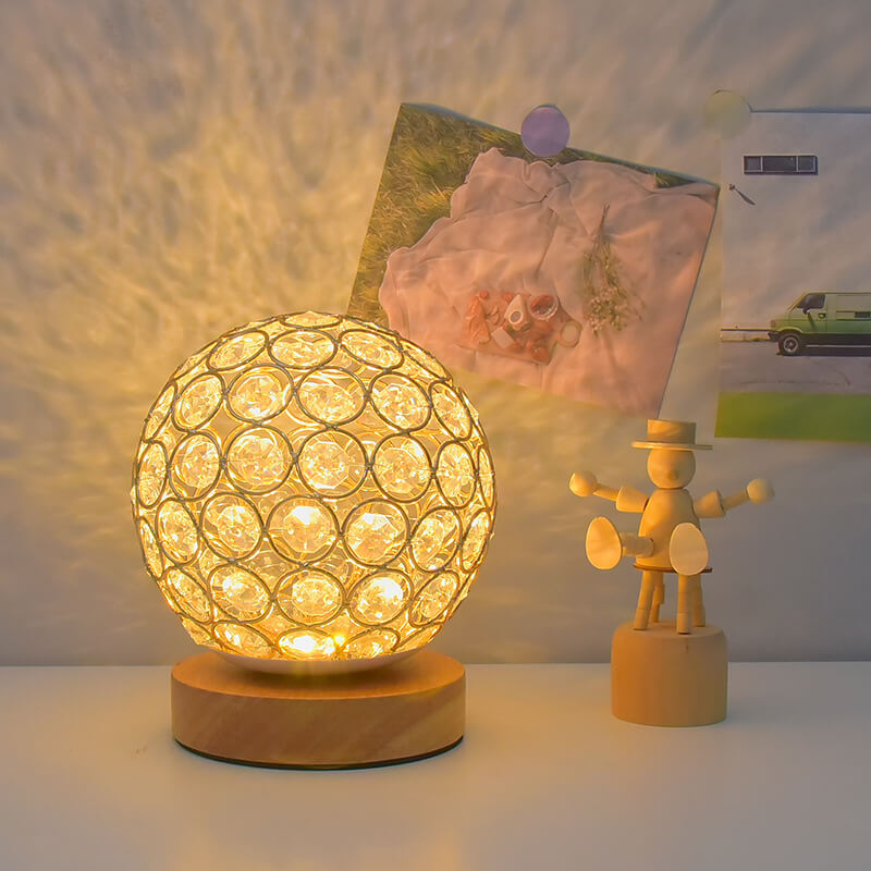 Luminária de mesa USB Minimalista e Moderna com Luz Noturna LED Recarregável