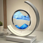 Luminária de mesa com Areia Movediça – Iluminação Ambiente Tranquila