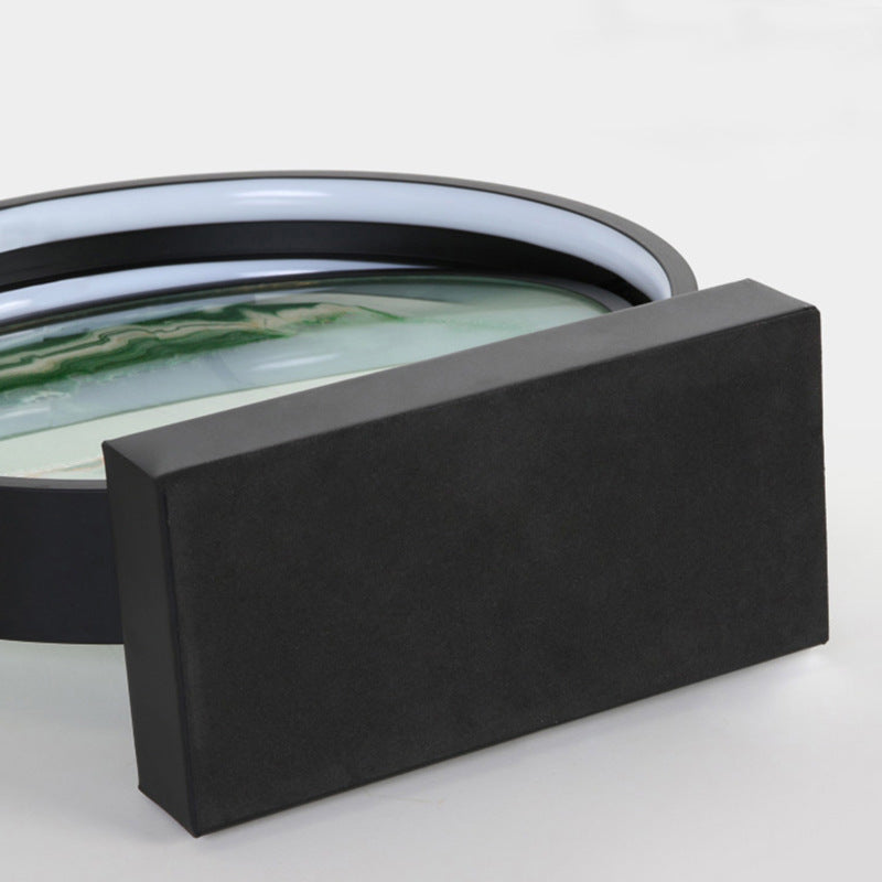 Luminária de mesa com Areia Movediça – Iluminação Ambiente Tranquila