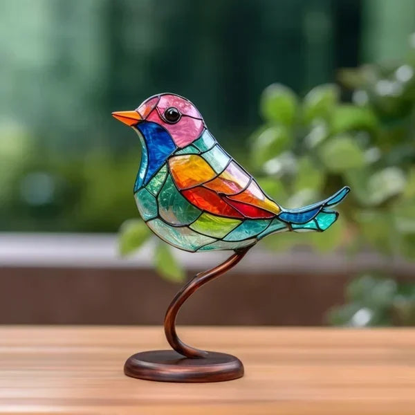 Luminária de mesa com Design de Pássaro para um Ambiente Contemporâneo – Taavita 1 Pássaro