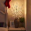 Luminária de mesa com Ramos LED para Vaso – Iluminação Decorativa para o Lar