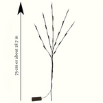 Luminária de mesa com Ramos LED para Vaso – Iluminação Decorativa para o Lar