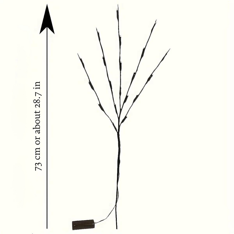 Luminária de mesa com Ramos LED para Vaso – Iluminação Decorativa para o Lar